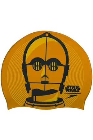 Speedo Childrens Unisex Star Wars Printed Silicone Swimming Cap 8 08385C797 - One Size