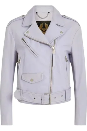 Belstaff Womens Renegade Leather Jacket - Size Medium