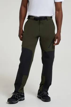 Mountain Warehouse Mens Forest Water Resistant Hiking Trousers - Size 30R