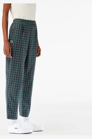 Lacoste Womens Sport 7/8 Length Elasticated Waist Stretch Golf Pants in - Size 12 UK