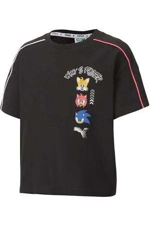 PUMA Kids Unisex x Sega T-Shirt - Size 1-2Y