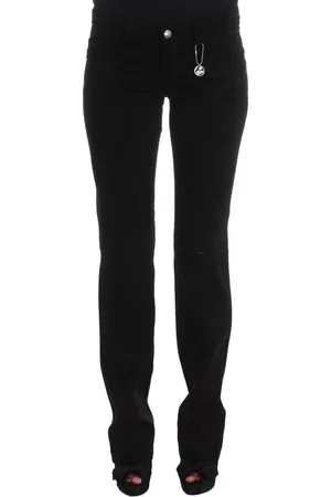 Costume National WoMens Cotton Slim Fit Bootcut Jeans material_cotton - Size 26 (Waist)