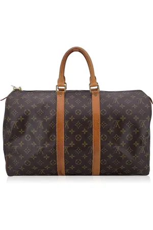 LOUIS VUITTON Pre-owned Womens Vintage Cloth Luggage Keepall - Cotton - One Size