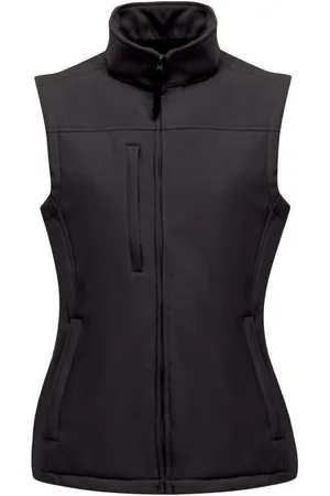 Regatta Womens/Ladies Flux Softshell Bodywarmer / Sleeveless Jacket (Water Repellent & Wind Resistant) - - Size 12 UK