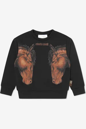 Roberto Cavalli Boys Horses Sweatshirt in - Size 12Y