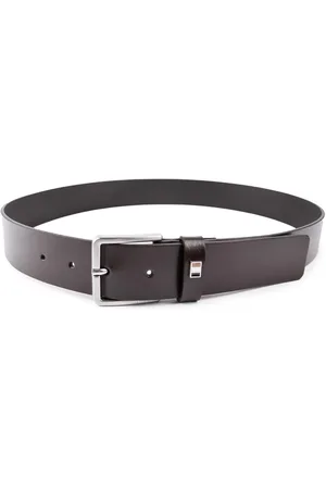HUGO BOSS Mens Flag Belt - Leather - Size Large