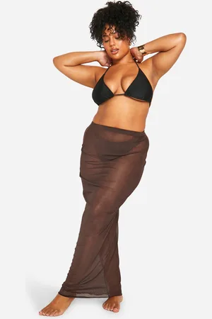 Boohoo Womens Plus Maxi Beach Skirt - - Size 28 UK
