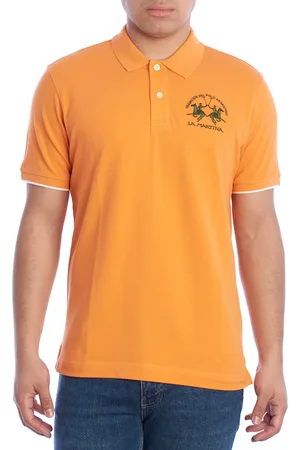 La Martina Mens Regular Fit Short Sleeve Polo YMP001-PK001 - - Size 3XL