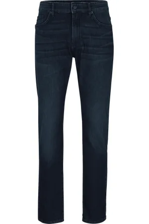 HUGO BOSS Mens Slim-Fit Jeans in Denim - Size 36W/36L