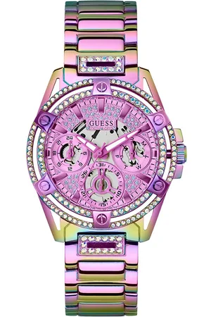 Guess Womens GW0464L4 Ladies Iridescent Multi-function Watch - - One Size