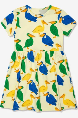 Mini Rodini Girls Pelican Dress in