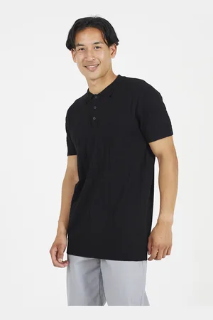 Brave Soul Mens Short Sleeve Knitted Polo Shirt - Size Medium