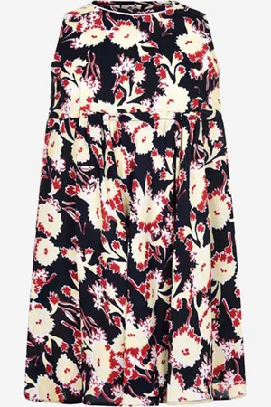 Marni Girls & Yellow Floral Viscose Dress - - Size 6Y