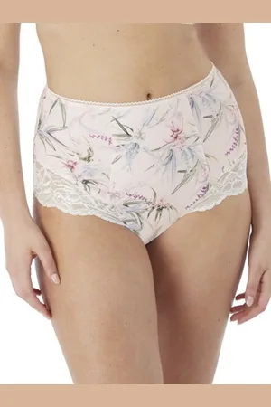 Fantasie Womens Carena High Waisted Brief - Ivory - Nylon - Size Small