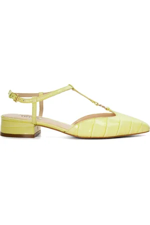 Dune Womens Ladies Heya - Patent T-Bar Open Courts - Patent Leather - Size UK 5