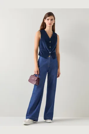 LK Bennett Womens Ami Waistcoat, - Size 8 UK