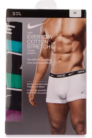 Nike Mens 3 Pack of Trunks in Multi colour - - Size Small
