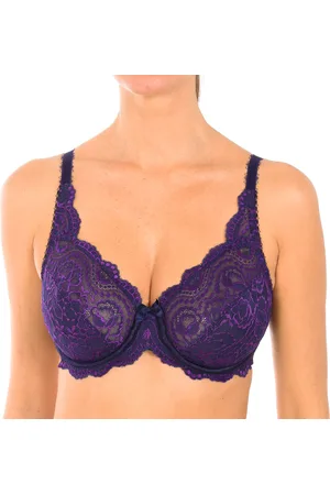 Playtex Womens non-padded lace underwire bra 05832 for natural bust support - - Size 38B