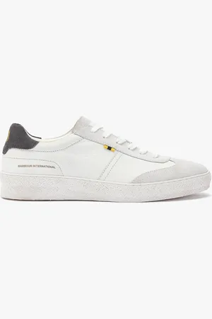 Barbour FELIX Mens Trainers Off - Size UK 8