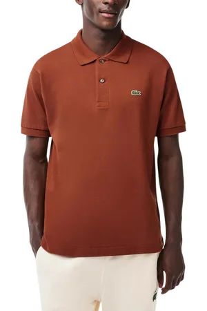Lacoste L1212 Mens Polo T Shirts Classic Golf Tee - Cotton - Size Medium