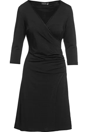 Conquista Womens Faux Wrap Dress in Sustainable Fabric - Size EU 42 (Womens)