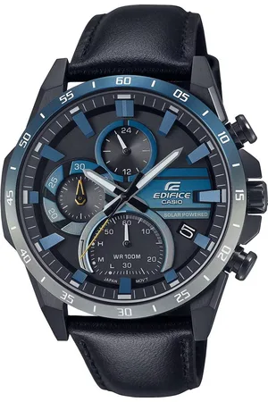 Casio Edifice Mens Watch EQS-940NL-1AVUEF Leather (archived) - One Size