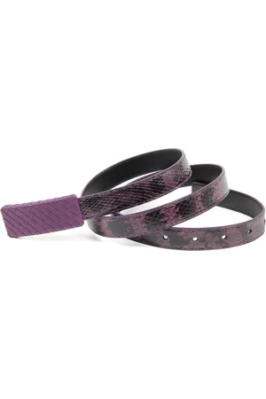 Bottega Veneta Womens Leather Belt - - Size 85 cm