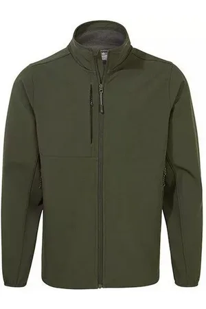 Craghoppers Mens Expert Basecamp Soft Shell Jacket (Dark Cedar) - - Size Medium