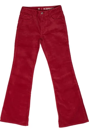GAP Girls Velvet flare jeans 816732 girl - - Size 7Y