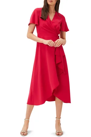 Phase Eight Womens Julissa Wrap Dress - - Size 10 UK