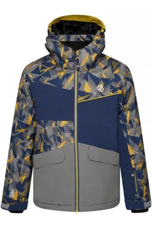 Dare 2B Childrens Unisex Childrens/Kids Glee II Geometric Ski Jacket (Moss /Agave Green) - Size Y