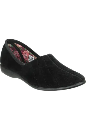 GBS Womens Audrey Ladies Slipper - - Size UK 4