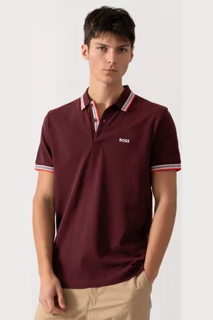 HUGO BOSS Paddy Contrast Mens Polo - - Size 2XL