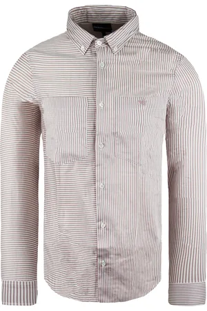 Emporio Armani Emporio Regular Fit Mens Oxford Shirt - Cotton - Size Small