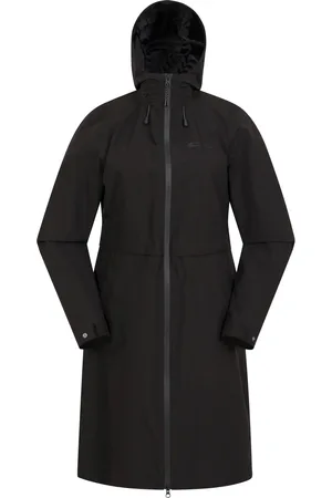 Mountain Warehouse Womens/Ladies Hilltop Extra Long Waterproof Jacket - Size 8 UK