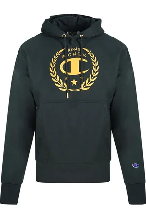 Champion Mens Rome Logo Hoodie Cotton - Size X-Small