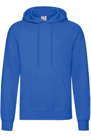 Fruit Of The Loom Adults Unisex Classic Hooded Sweatshirt (Royal ) - Size 3XL