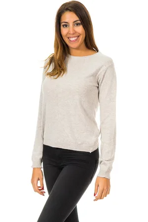 Met Womens long sleeve round neck sweater 10DTL0169 - viscose - Size X-Small