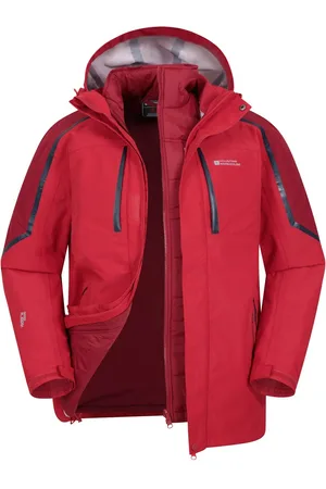 Mountain Warehouse Mens Zenith Extreme III 3 in 1 Padded Jacket - Size Small