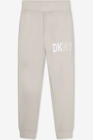 DKNY Kids Unisex Logo Joggers in - Size 8Y
