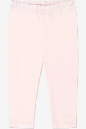 Fendi Kids Baby Girls Logo Print Leggings - - Size 6M