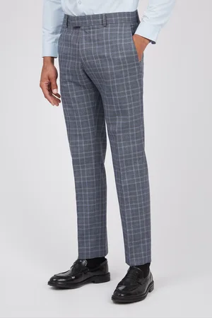 Antique Rogue Mens Check Trousers in - Size 32R