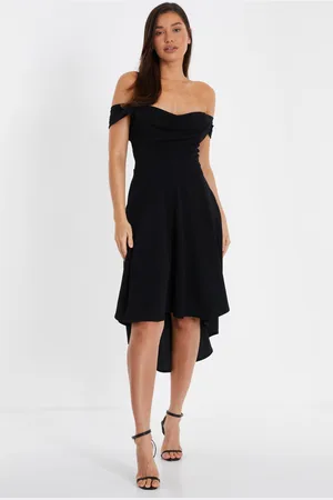Quiz Womens Dip Hem Midi Dress - Size 20 UK