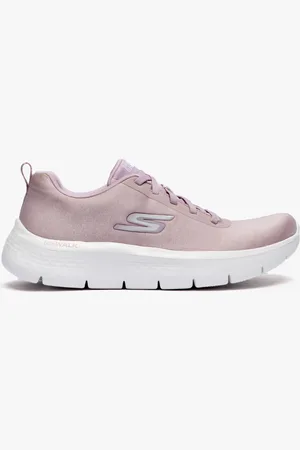 Skechers Womens 124959 GO WALK FLEX - DAZZLING SMILE Ladies Trainers - Size UK 4