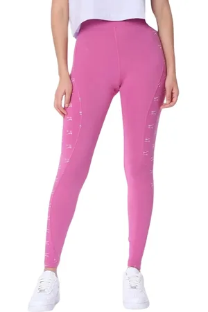 Nike Womens All Over Swoosh Logo Plain Leggings - Size X-Small