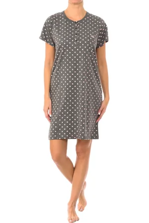 Kisses and Love Womens short-sleeved summer nightgown KL45000 - - Size Large