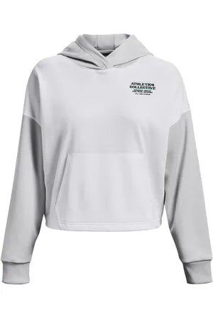 Under Armour Womens Fleece Hoody in Cotton - Size UK 4-6 (Womens)