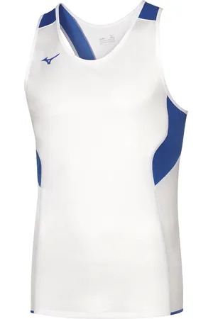 Mizuno Singlet Mens /Blue Tank Top - Size Large