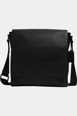 Coach Mens Houston Map Bag in Smooth Leather - - One Size