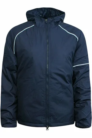 Nike ClimaFit Long Sleeve Zip Up Navy Womens Hooded Jacket 261406 - Size Small